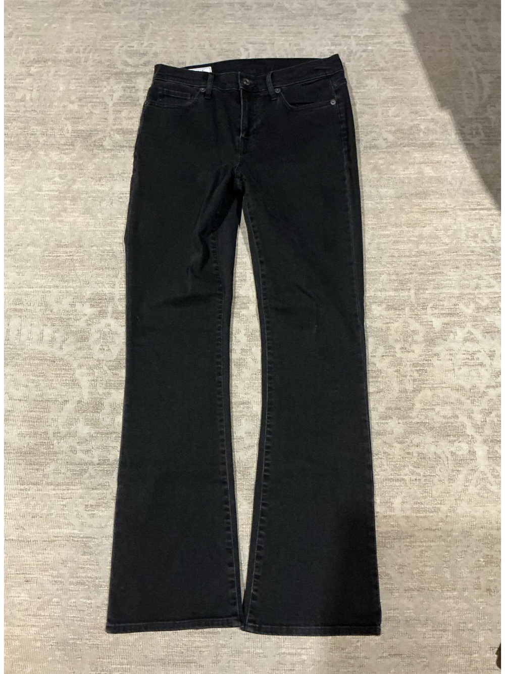 GAP Women's Black Bootcut Mid-Rise Jeans